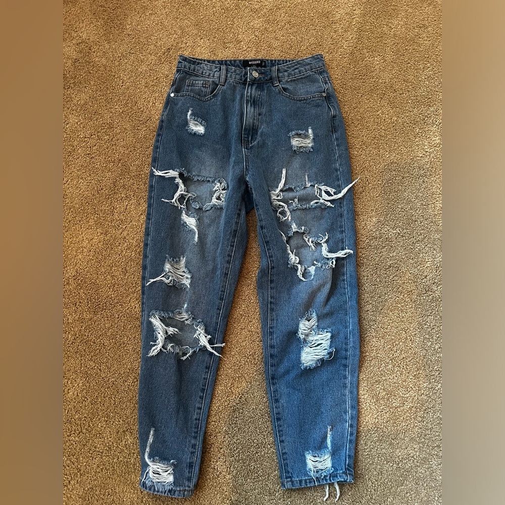 Misguided Denim Ripped Jeans